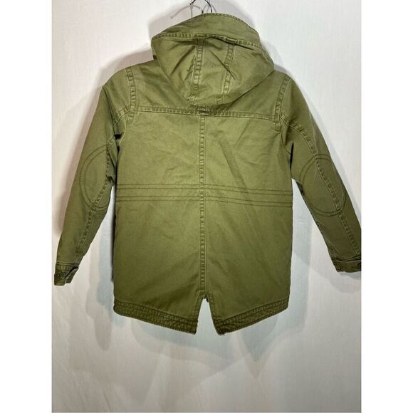 Gap Kids Boys Quilted Inside Winter Jacket Green in Color Size Medium - Picture 2 of 7